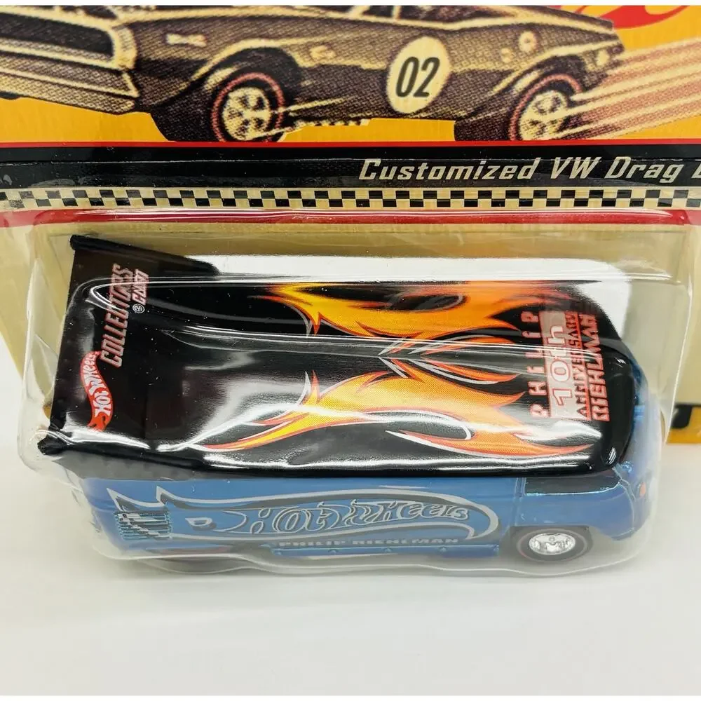 Hot Wheels Philip Riehlman Customized VW Drag Bus 10th Anniversary 8284/10000